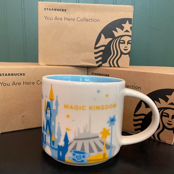 Starbucks "You are here Collection" MAGIC KINGDOM